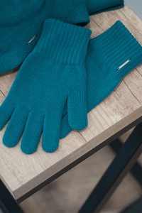 Vivisence Gants Femme Hiver En Fil Chaud Parfaits Pour Les Jours Froids 7204, turquoise