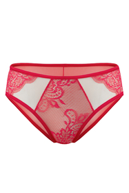 Vivisence femme culotte slip élégant 1044, rouge