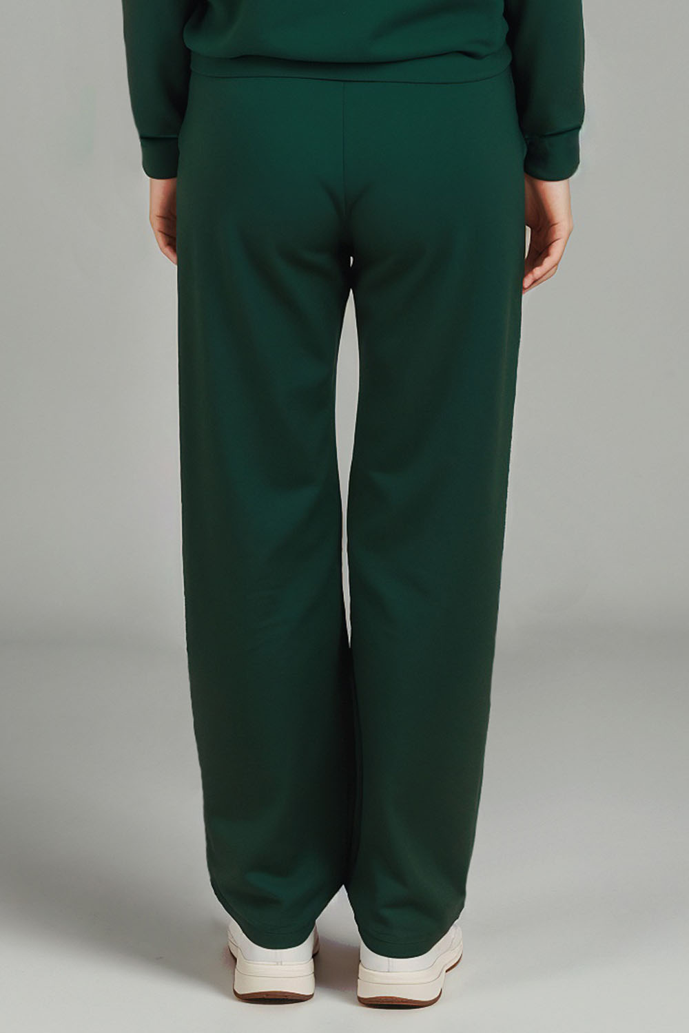 Vivisence Pantalon De Survêtement Femme Confortable Taille Élastique Jambes Larges Poches Latérales Tissu Doux Coton Mélangé Pour Sport Maison Balade Détente Quotidienne 9102, 