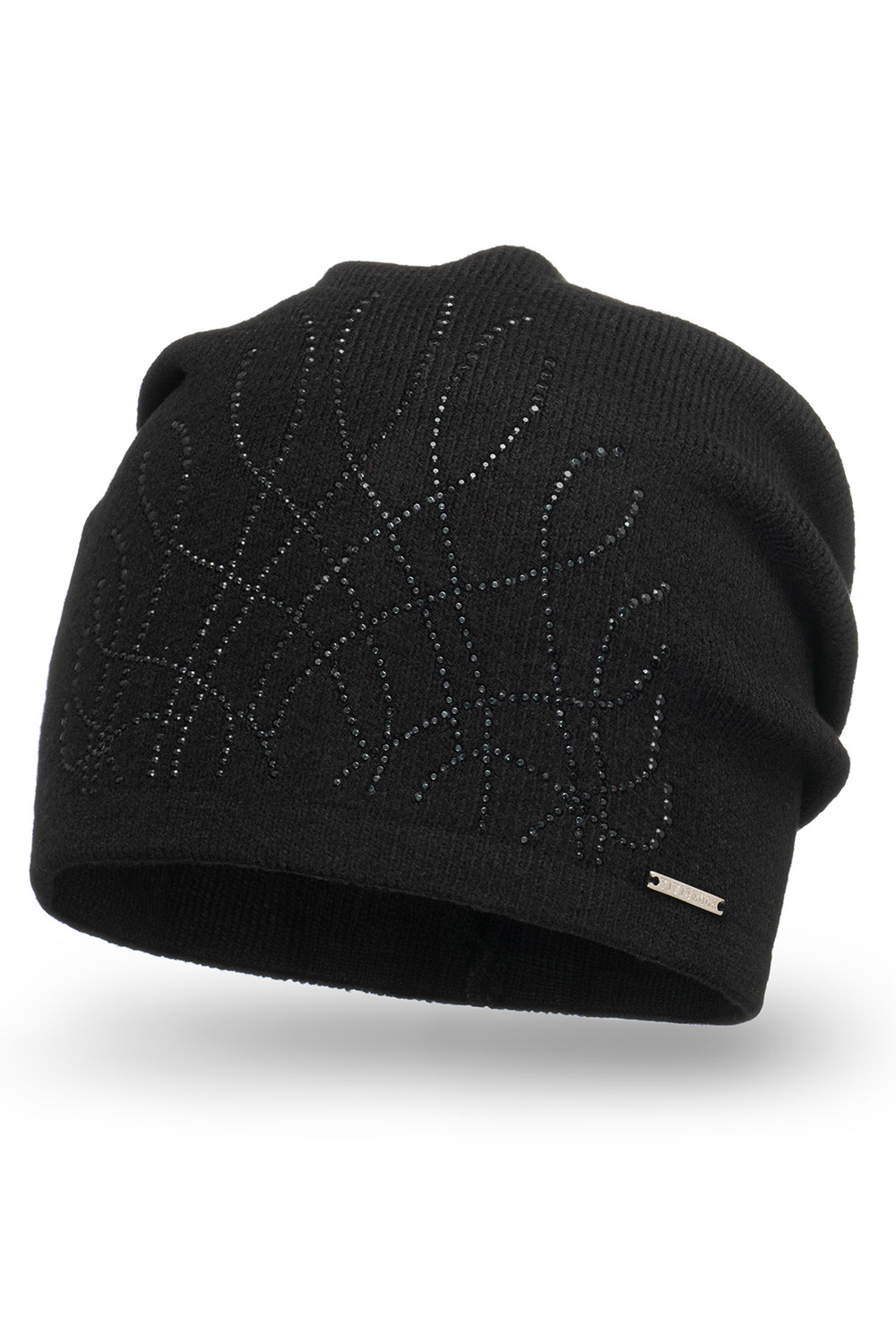 Vivisence Bonnet Femme Coupe Classique Douillet Et Chaud En Laine 7011, noir