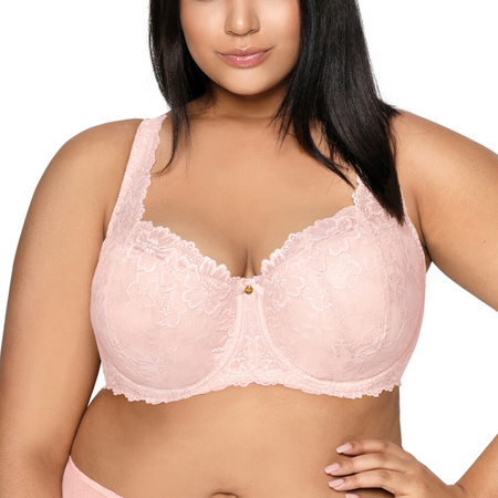 Mat women's underwired lacy padded bra 053/22 Carmela Big, Light Pink