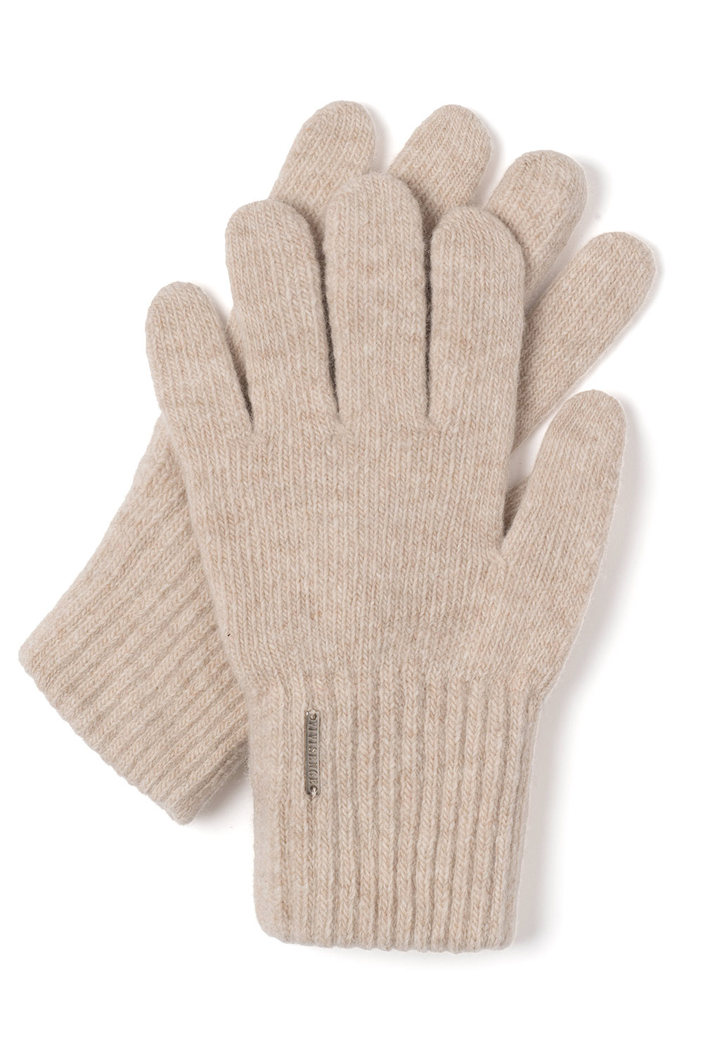 Vivisence Gants Femme En Laine Pour L’Hiver Idéal Temps Froid 7201, beige