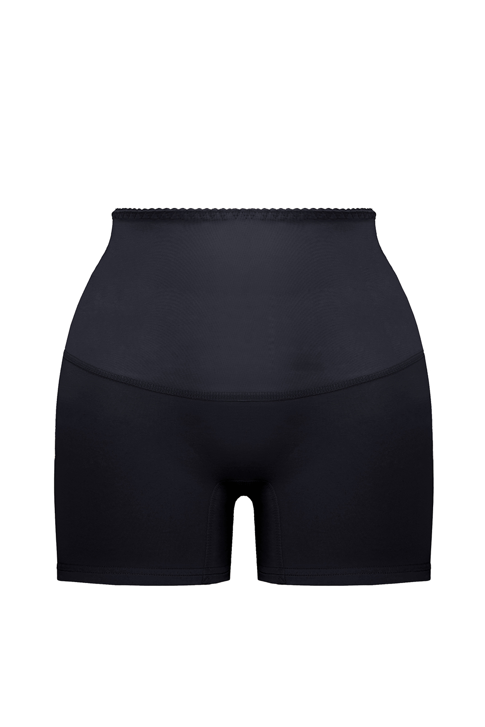 Vivisence Bermuda Culotte Femme Taille Haute Silhouette Parfaite Affinée 4102, noir