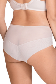 Vivisence Culotte Slip Femme Coton Taille Haute En Dentelle Florale 1081/82, 