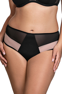 Vivisence Culotte Pour Femme Élégante Coupe Classique Finition Élastique Gousset En Coton Dos Lisse En Maille Doublée Confort Quotidien et Élégance,