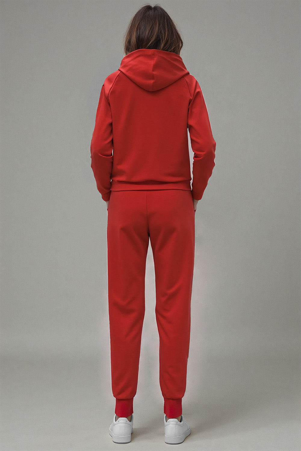 Vivisence Femme Ensemble Survêtement Coton Capuche Poches Confort Quotidien 9203, 