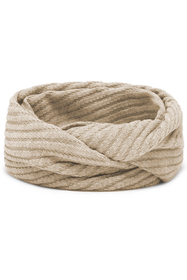Vivisence Damen Loopschal Zweifach Gefaltet Ideal Für Kalte Wintertage 7017S, beige