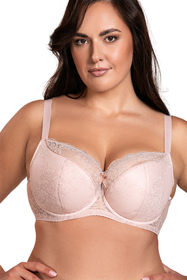 Vivisence Femme Soutien-Gorge Semi-Rembourré Subtil Et Charmant 1045, rose