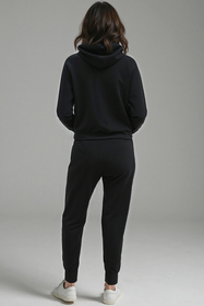 Vivisence Femme Ensemble Survêtement Coton Capuche Poches Confort Quotidien 9203, 