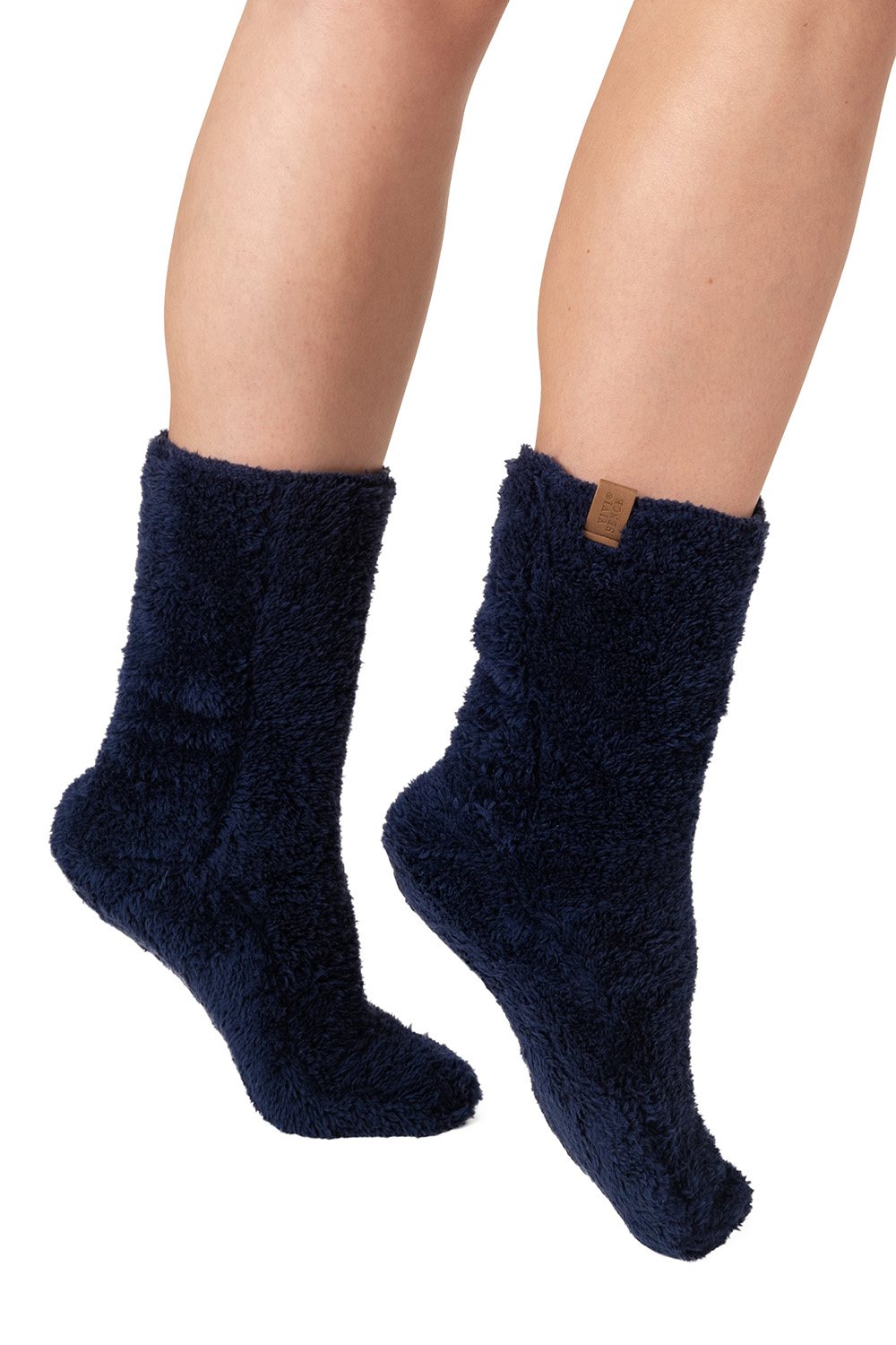 Vivisence Blanket Hoodie and Socks Set Warm and Cozy Wearable Blanket Sweatshirt with Large Pocket Extended Back Long Sleeves and Durable Ankle-Length Socks for Everyday Comfort, 