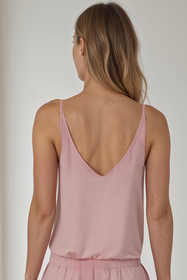 Vivisence Damen Pyjama Oberteil Viskose mit Trägern Perfekt Für Nacht 2200, 