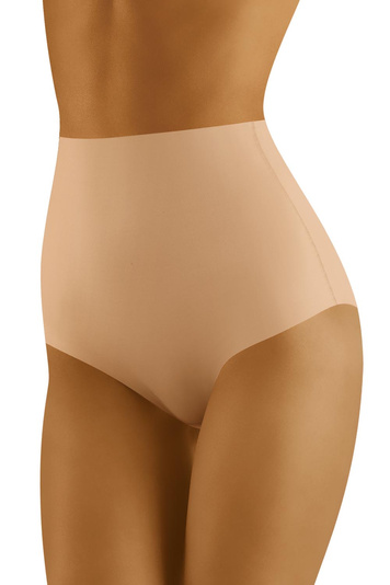 Wolbar women's high waisted briefs shaping WB411, Beige