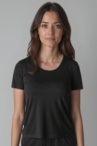 Vivisence Women's Pyjamas T-Shirt Viscose Relaxed Cut Comfort For Every Night 2200,