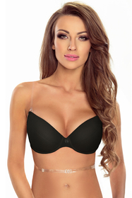 Vivisence femmes soutien-gorge push-up 1035, noir