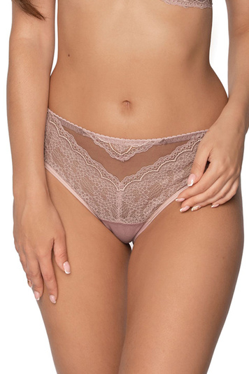 Gaia women's lace brazilian briefs 1173B Dorotea, Pink