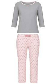 Vivisence Women's Pajama Set Cotton Nightwear Loungewear, 