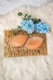 Vivisence smooth silicone bra push-up pads 8010, beige