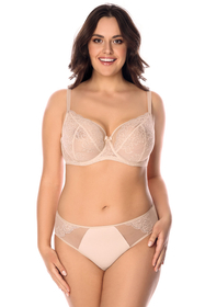 Vivisence femme culotte slip élégant 1044, beige