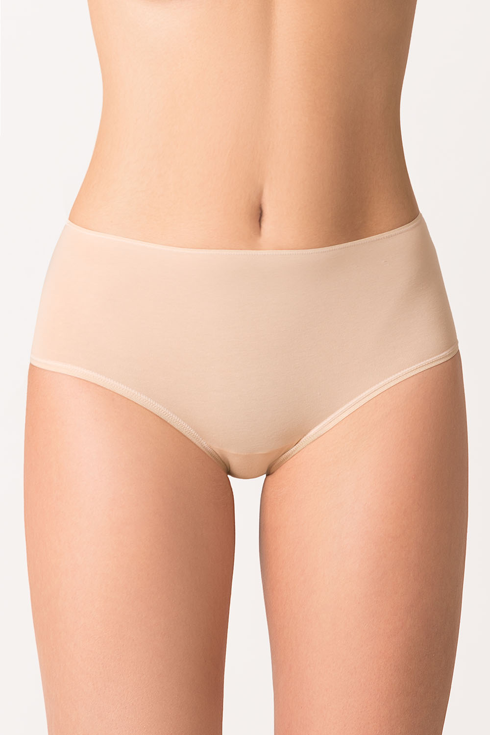 Vivisence femmes slip souple taille haute 4001, beige
