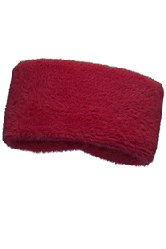 Vivisence Fluffy Lined Twisted Headband For Women Warm Autumn Winter 7093, maroon