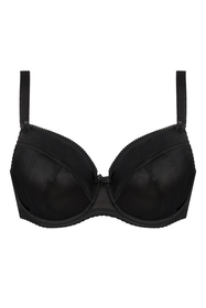 Vivisence Soft Bra Adjustable Straps Raises and Rounds the Breasts 1085, black