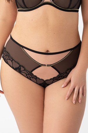 Gorsenia sexy ladies lace high waist briefs K759 Saanvi,