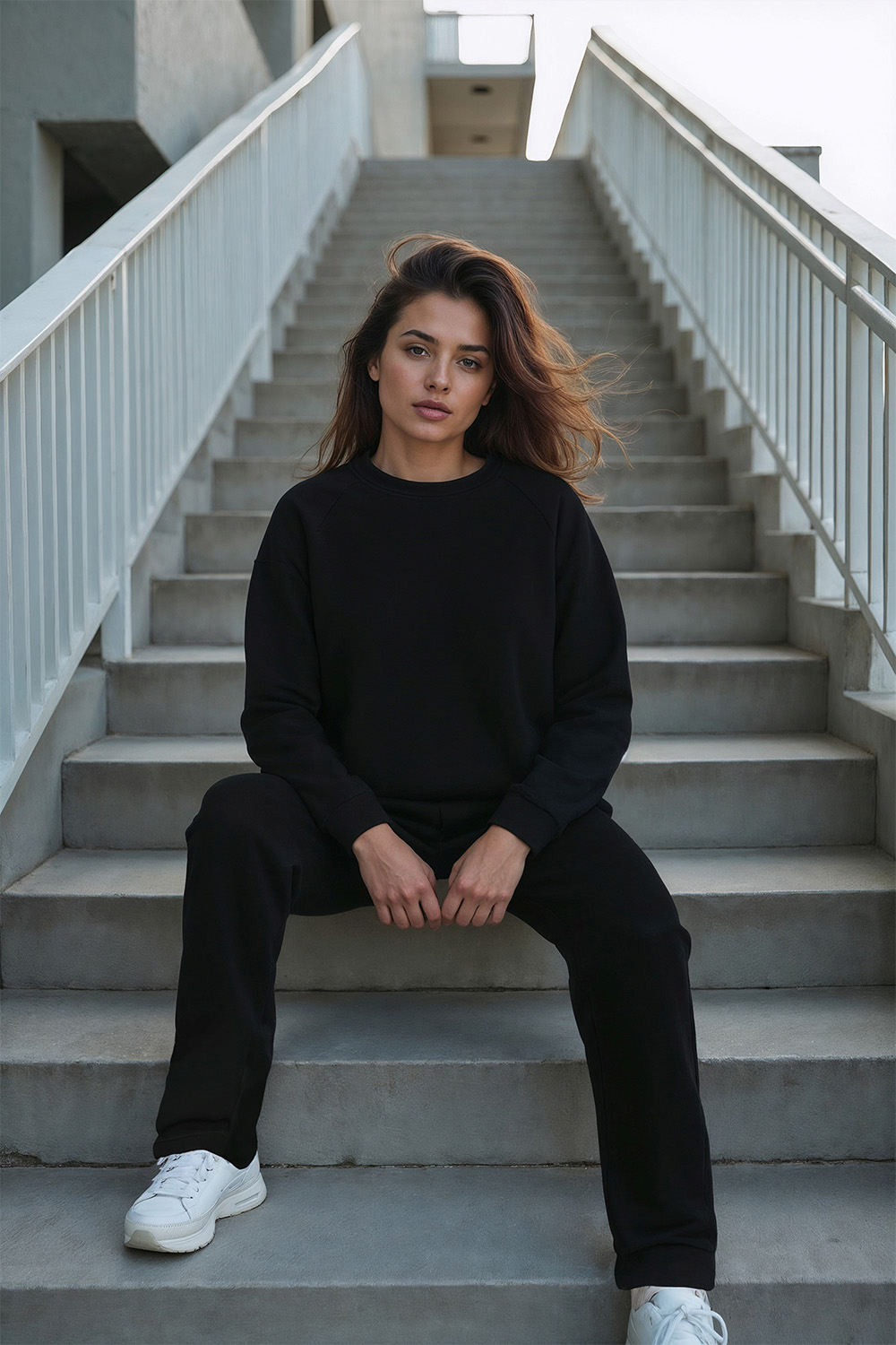 Vivisence Femme Survêtement avec Poches Vêtements Confortables au Quotidien 9205, 