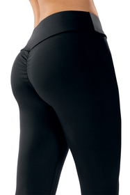 Vivisence Push-Up Leggings for Women High-Waisted Leggins Wide Waistband Stretchy Fabric Non-See-Through Design Durable and Perfect for Everyday Wear, 