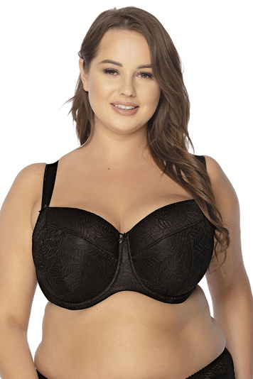 Gaia underwired lace semi padded bra 594M Sandy Maxi, 
