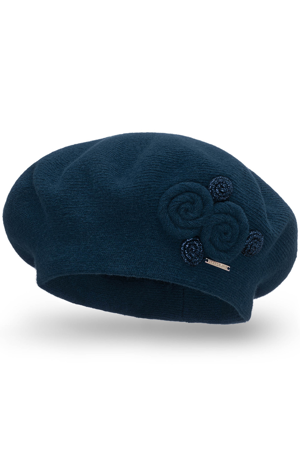 Vivisence Béret En Laine Femme Protection Thermique Pour Les Jours Froids 7037, bleu foncé