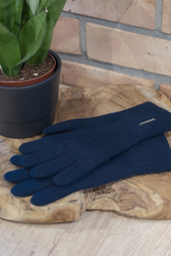 Vivisence Damen Handschuhe Winter Weichem und Warme Ideal für Kaltes Wetter 7202, dunkelblau