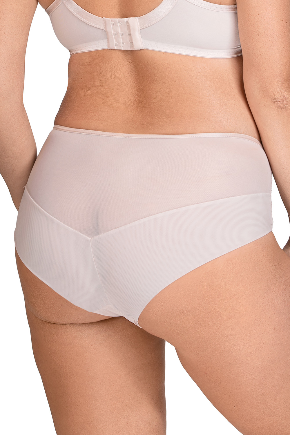 Vivisence Culotte Slip Femme Coton Taille Haute En Dentelle Florale 1081/82, 