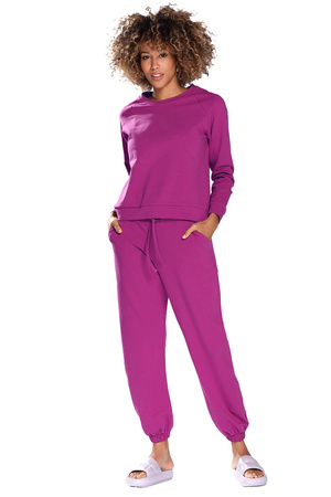 Dkaren women's tracksuit Wenezja, fuchsia