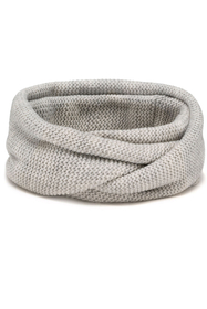 Vivisence Écharpe Tube Tricotée Femme Chaude Et Confortable Pour L’Hiver 7103, beige mélange