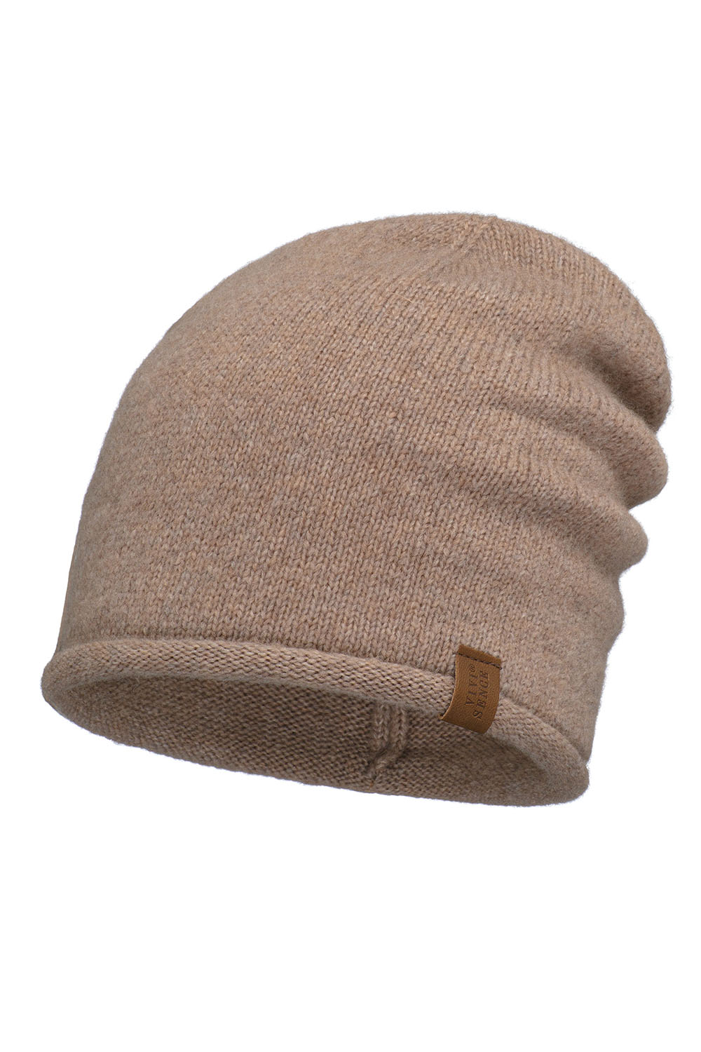 Vivisence Women's Winter Beanie Merino Wool Soft Warm Comfort For Cold Days, Beige