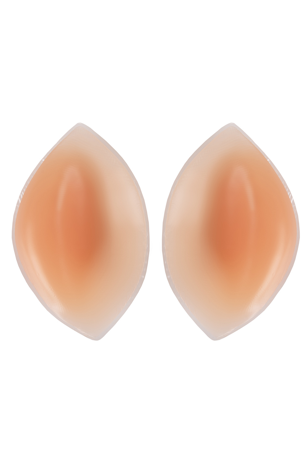 Vivisence smooth silicone bra push-up pads 8010, beige