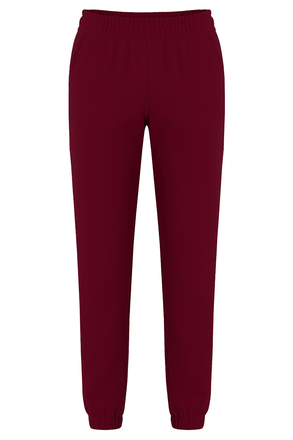 Vivisence Pantalon De Survêtement Femme Confortable Ceinture Élastique Poignets Côtelés Poches Latérales Tissu Doux Coton Mélangé Pour Détente Maison Sport Look Quotidien 9104, 