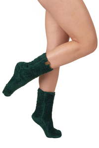 Vivisence Chaussettes Douces et Chaleureuses Pour l'Hiver Longueur Derrière la Cheville Matière Confortable et Résistante Idéales Pour Offrir et Se Détendre,