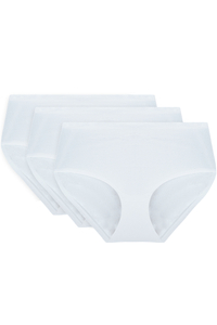 Vivisence lot de 3 slips féminins classique sans couture 4013 3-pack,