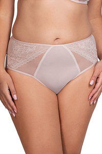 Vivisence Culotte Slip Femme Coton Taille Haute En Dentelle Florale 1081/82,
