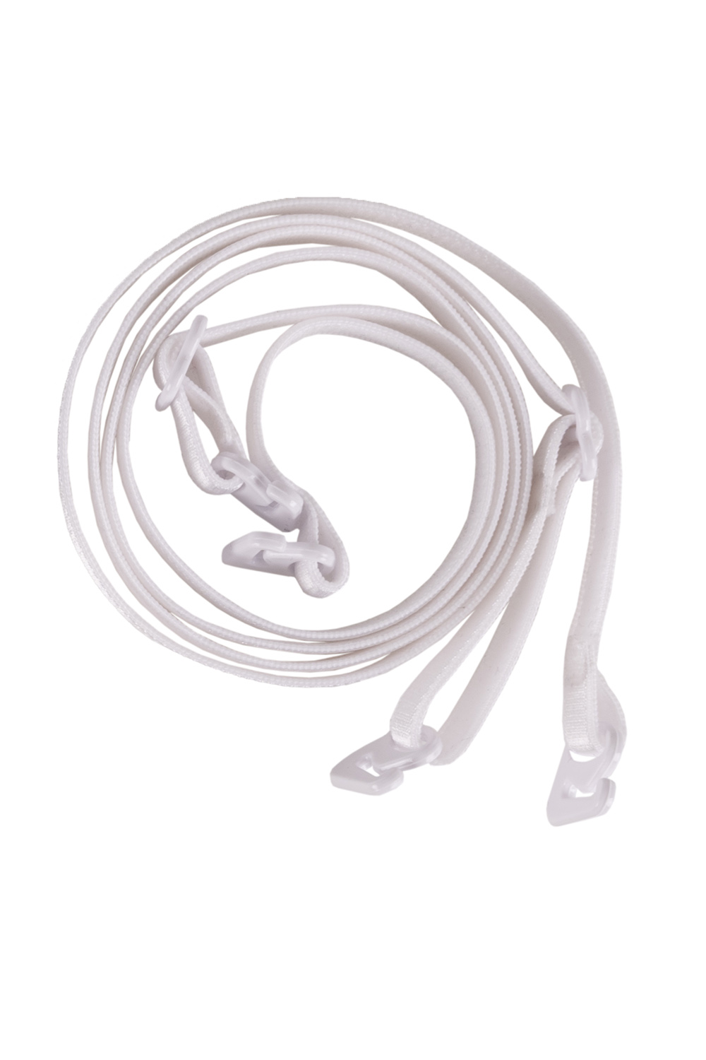 Vivisence Damen BH-Träger Abnehmbare Regulierbare Accessoires Zubehör 8006, weiß
