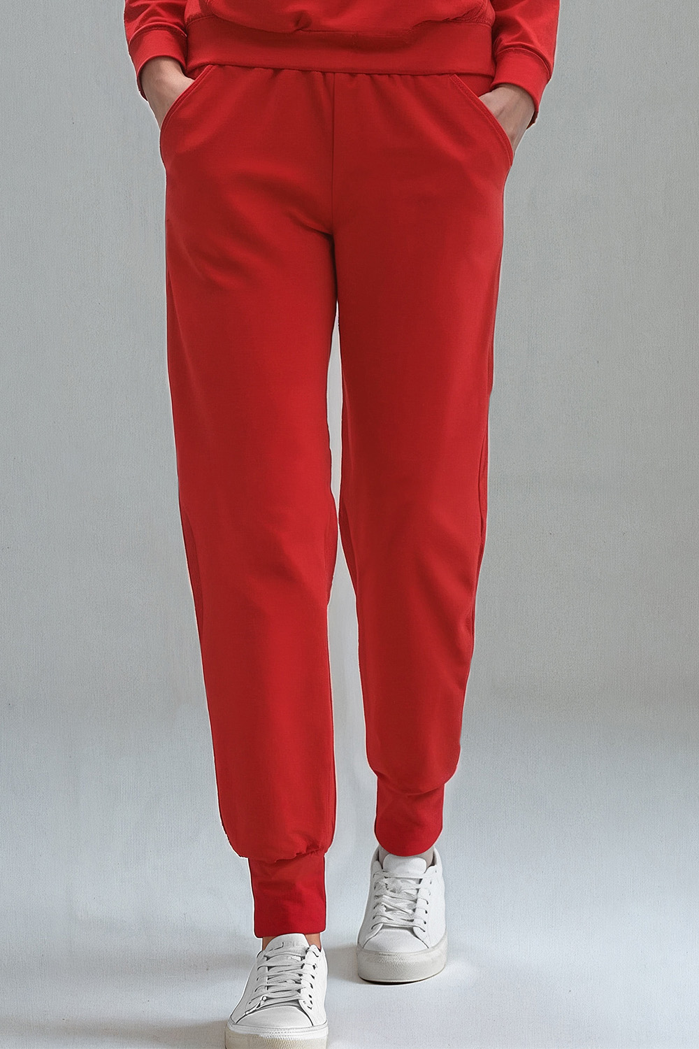 Vivisence Femme Pantalon Survêtement Coton  Coupe Ample Confort Quotidien 9103, 