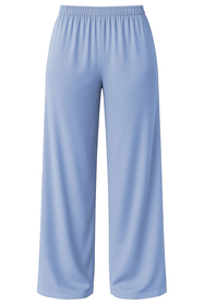 Vivisence Femme Pantalon de Pyjama Tricot Respirant Confort Pour la Nuit 2102, bleu ciel