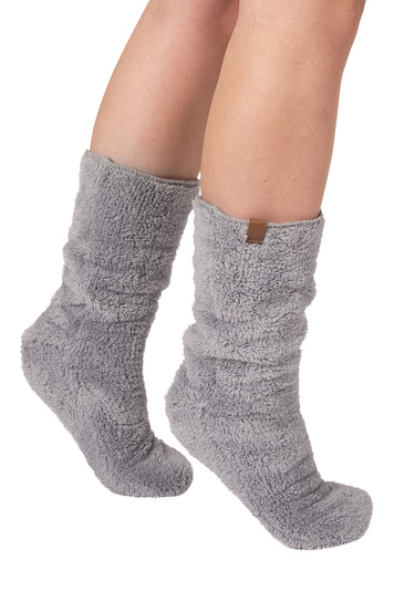 Vivisence Warm Socks Soft Cute And Durable Ankle-Length Winter Socks Made of Warm Fabric Perfect for Cold Evenings and as a Practical Gift Idea, 