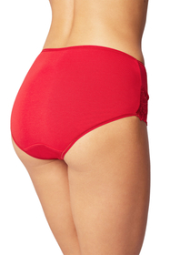 Vivisence culotte féminine classique taille haute avec dentelle 4008, 