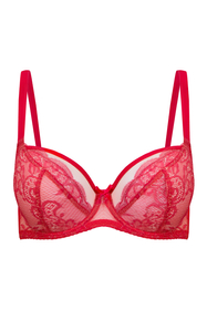Vivisence femme soutien-gorge non-rembourré charmant 1044, rouge 