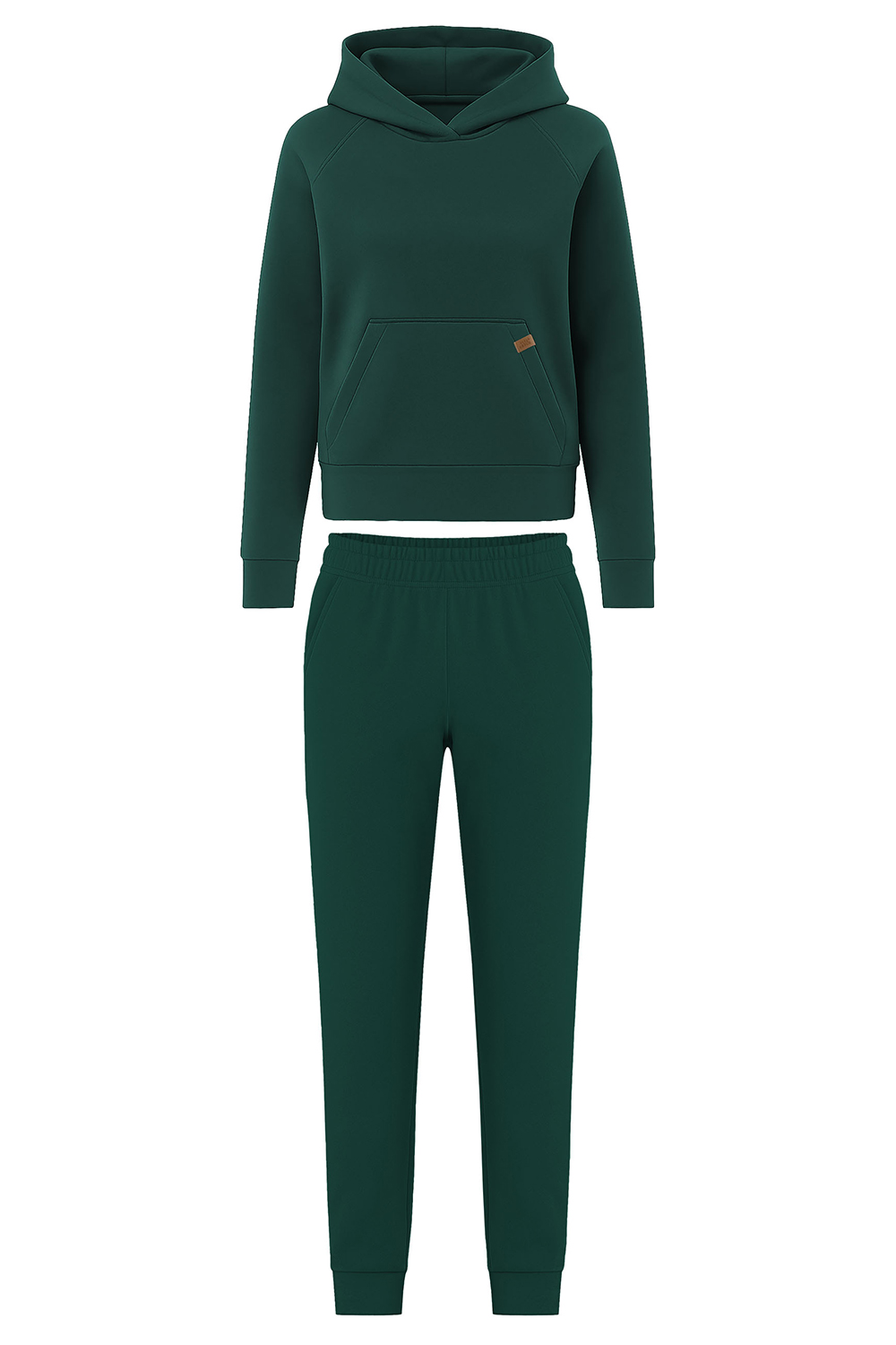 Vivisence Femme Ensemble Survêtement Coton Capuche Poches Confort Quotidien 9203, 