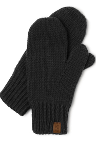 Vivisence Women's Winter Mittens Comfort On Cold Days 7015, black
