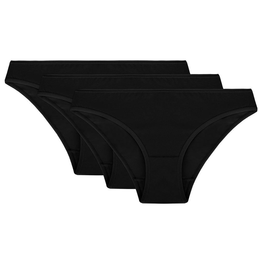 Vivisence femmes slip souple 4003, noir