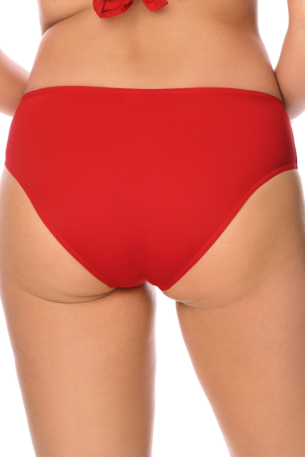 Vivisence Bikinihose Damen Bikini Unterteil Ideal Schwimmen und Sonnenbad 3000, rot